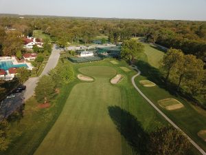 St Louis CC 13th Approach Aerial